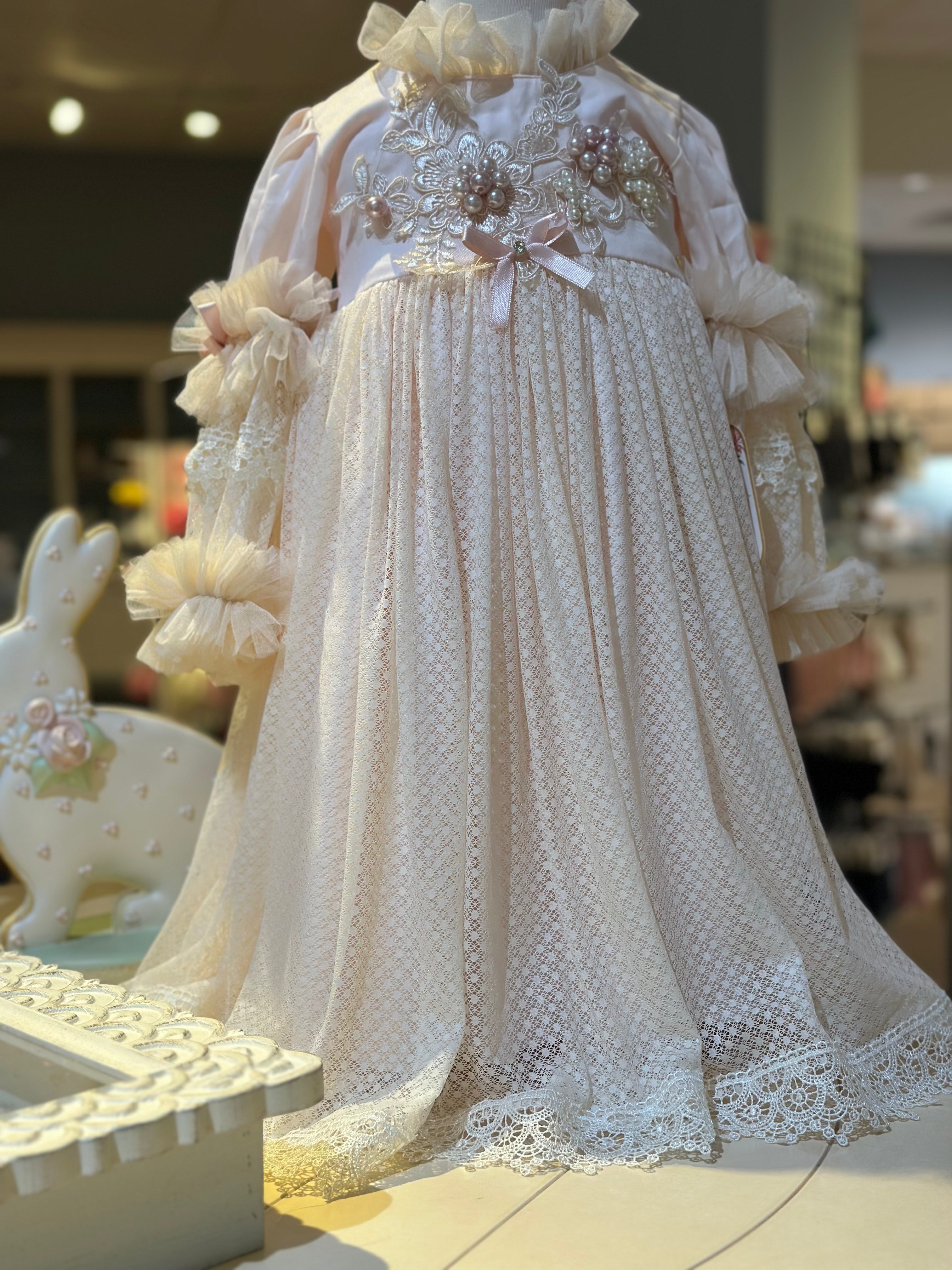 Blush Lace Dress